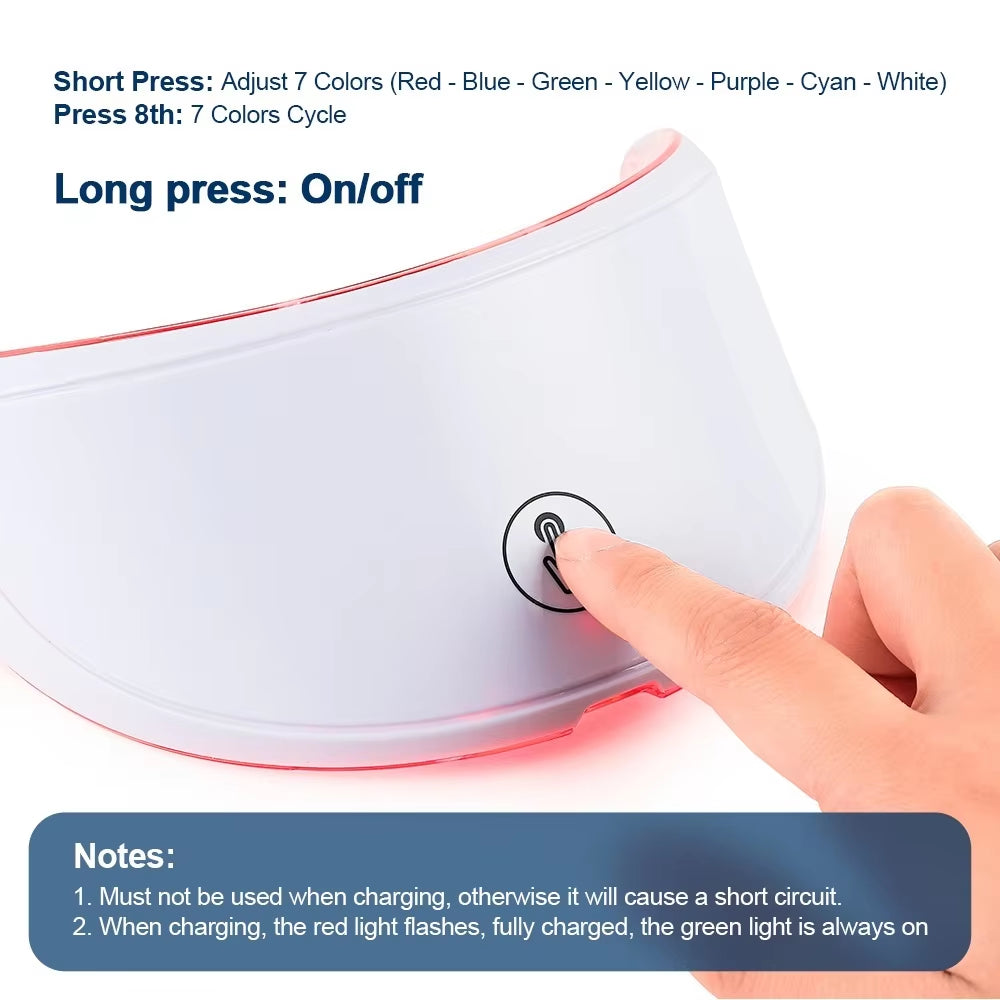 Radiant Neck LED Mask