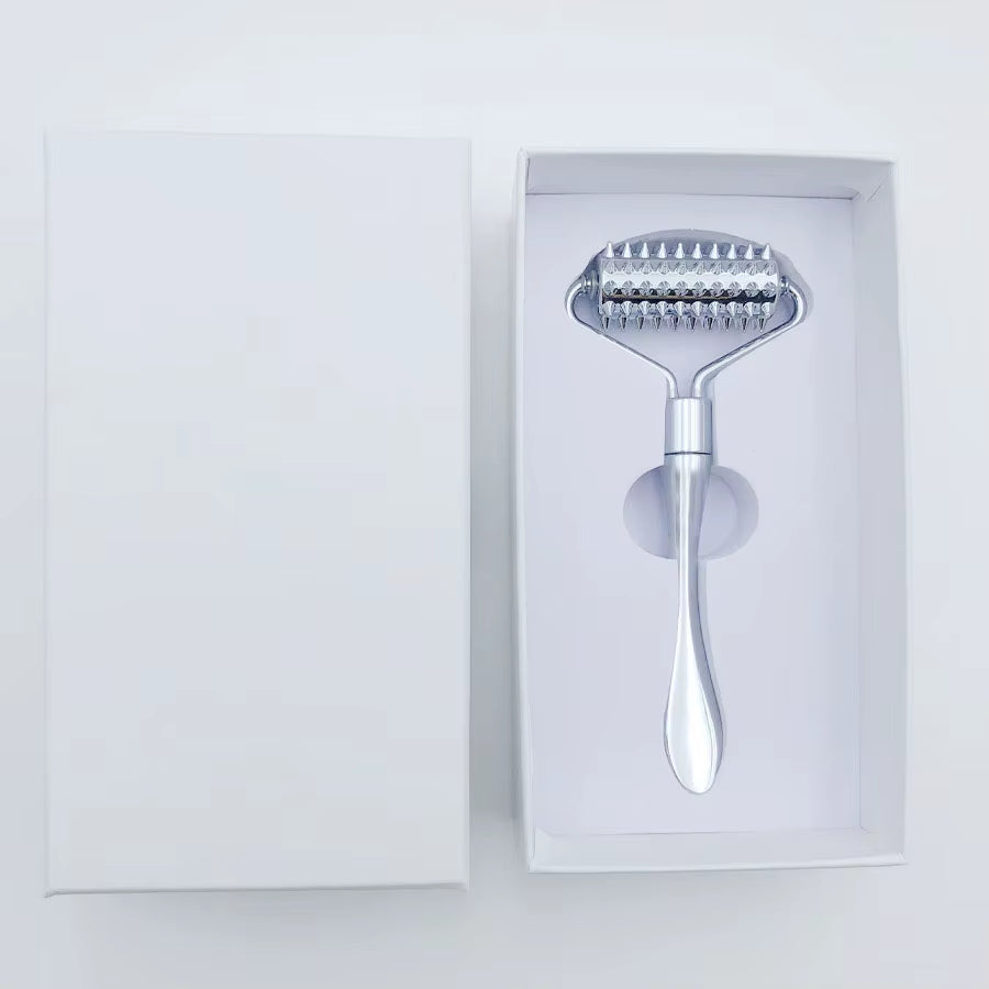  TitanLift Stainless Steel Face Roller — Firming, Lifting & Skin Tightening