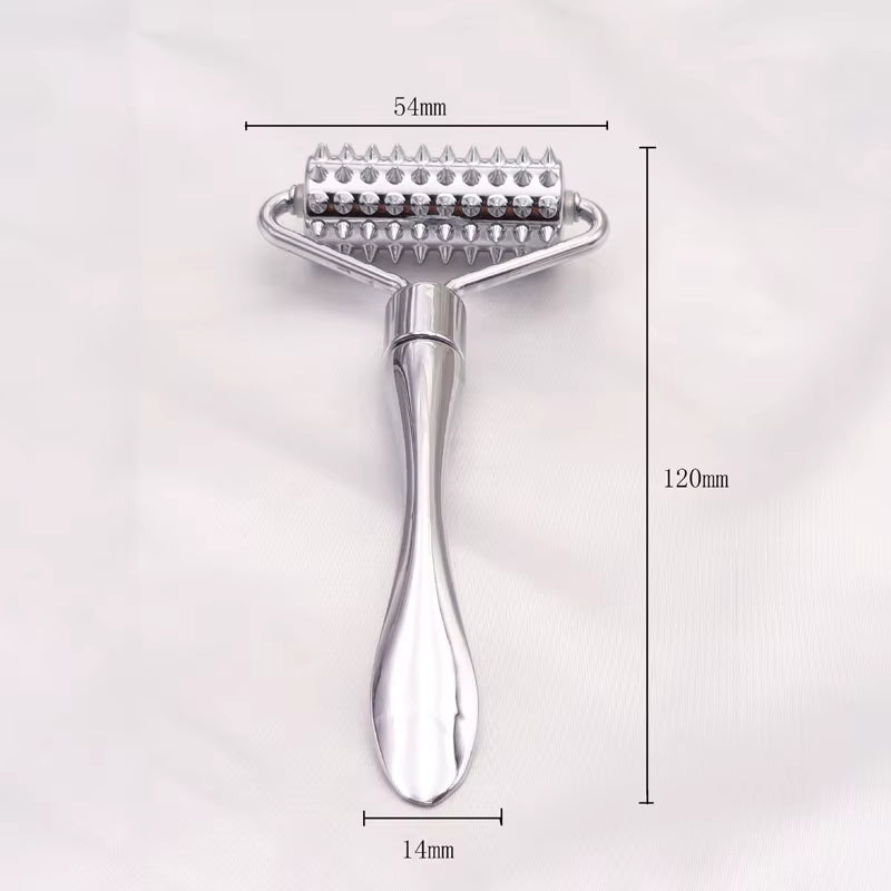  TitanLift Stainless Steel Face Roller — Firming, Lifting & Skin Tightening