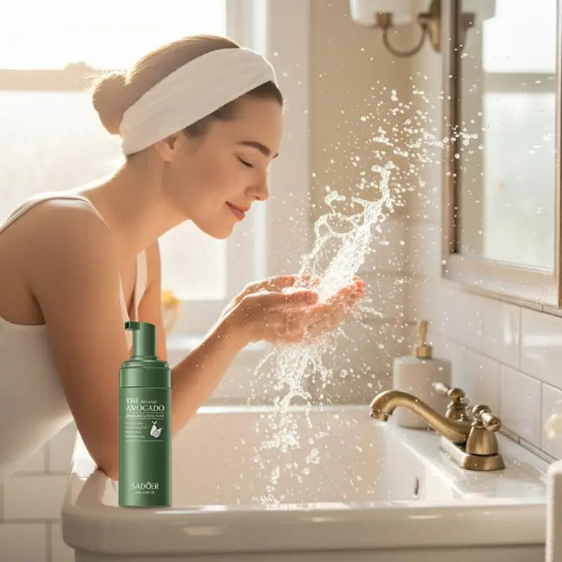 Green Harvest Avocado Foam Cleanser 120ml 
