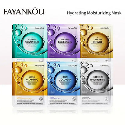  Bio Luxe Korean Collagen Whitening Retinol Bubble Mask