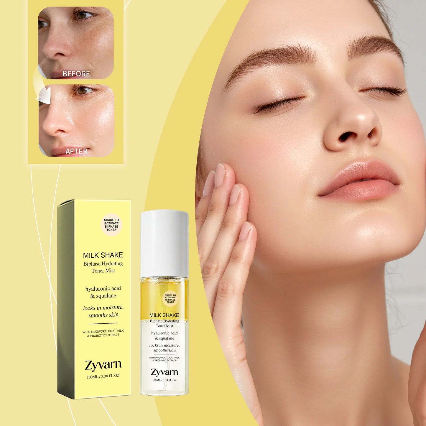 Dual Layer Dew Facial Toner Mist 
