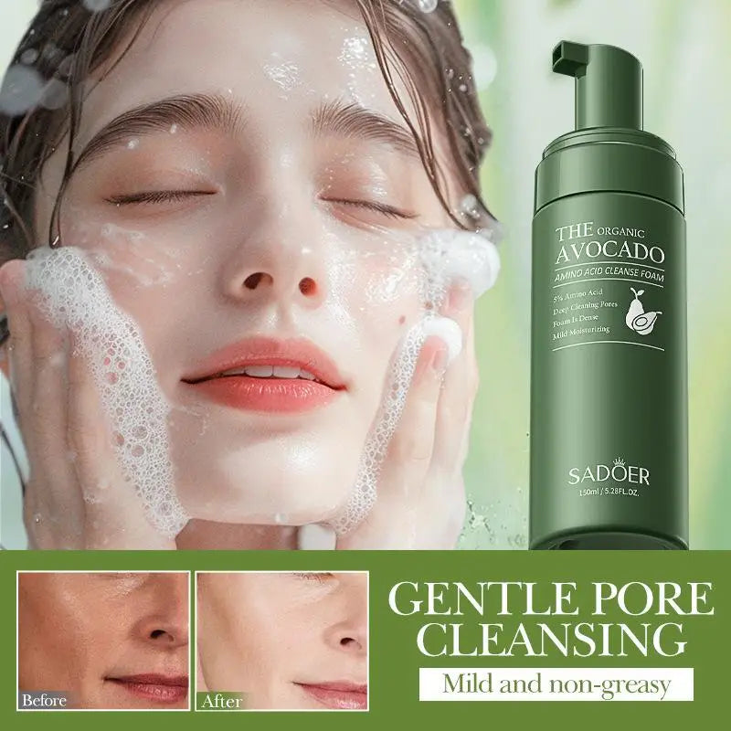 Green Harvest Avocado Foam Cleanser 120ml 