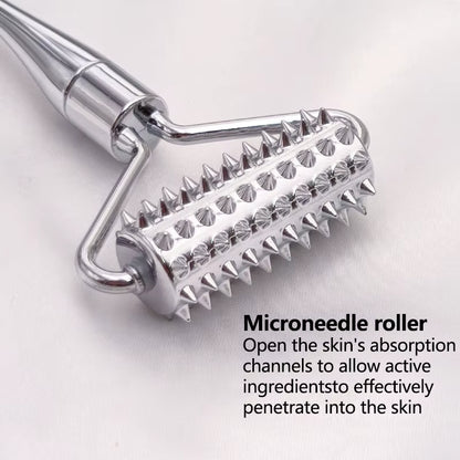  TitanLift Stainless Steel Face Roller — Firming, Lifting & Skin Tightening
